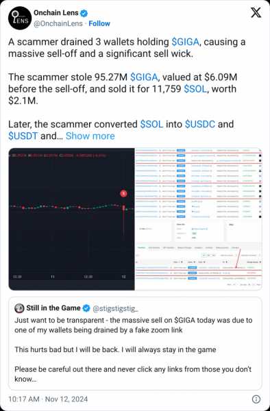 Инвестор GIGA потерял $6 млн из-за поддельной ссылки на Zoom