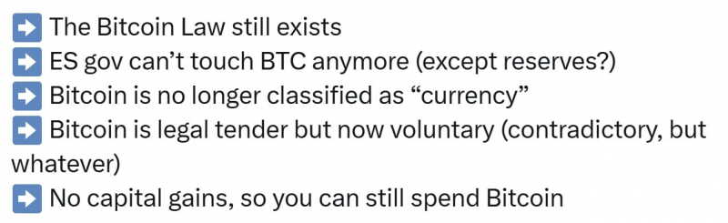 Самсон Моу объясняет обновления закона о Биткоине в Сальвадоре — остается ли BTC законным платежным средством?