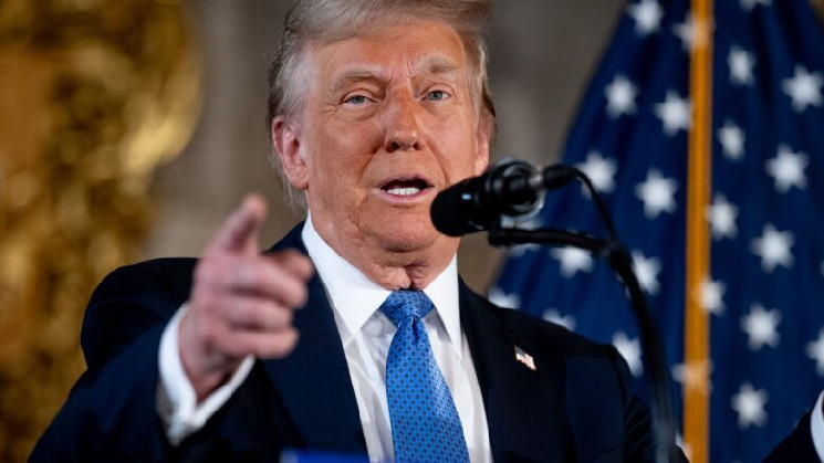 
			Трамп обещает создать крипторезерв, включающий XRP, SOL и ADA.		