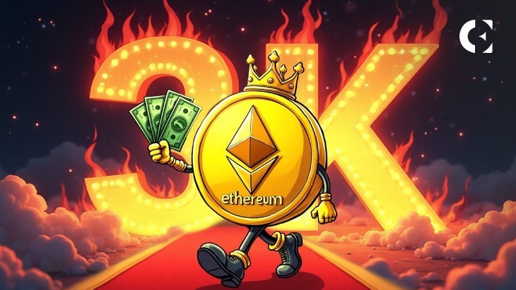 
			Цена Ethereum стремится к $3000 после успешного повторного тестирования зоны поддержки $2400		