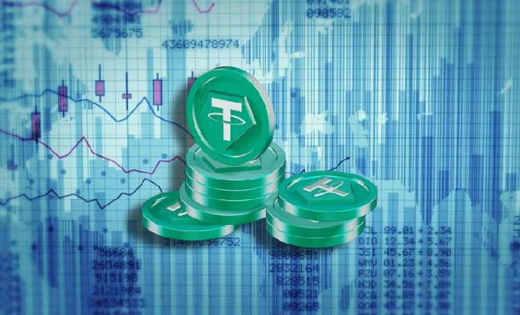 Блокчейн TRON уверенно обгоняет Ethereum по сумме переводов стабильной монеты USDT за месяц