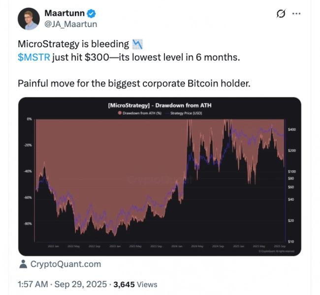 
			Strategy купила биткоины на $22 млн и теперь владеет более чем 640 000 BTC		